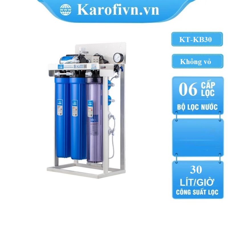 Máy lọc nước Karofi 30 lít 30L/H 6 cấp lọc KT-KB30