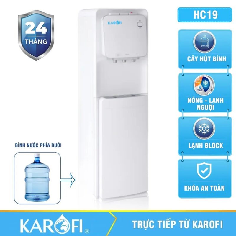 Cây nước nóng lạnh Karofi HC19