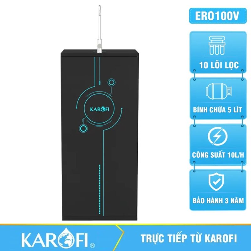 Máy lọc nước Karofi ERO100V - 10 Lõi Lọc