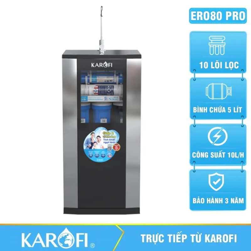 Máy lọc nước Karofi ERO80 Pro