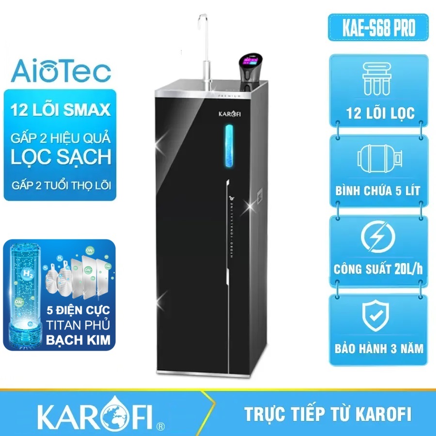 Máy Lọc Nước Karofi Nóng Lạnh Chính Hãng Sale Cực Sốc Đến 47%
