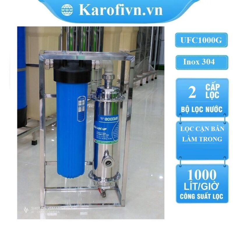 LỌC ĐẦU NGUỒN 2 CẤP GOODME DÀNH CHO CHUNG CƯ,CÓ GIÁ SẮT